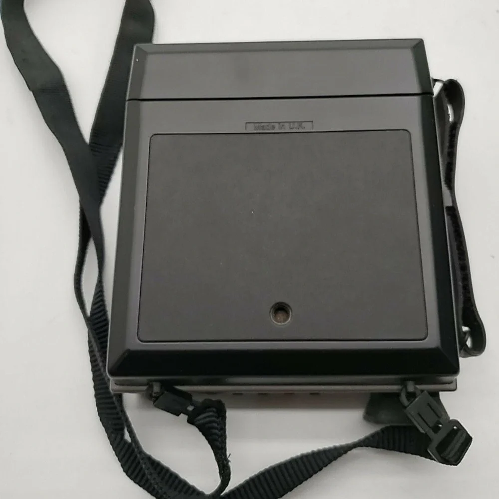 Vintage Polaroid Spectra System Instant Camera Gray Bag Remote Filters‎ Kit